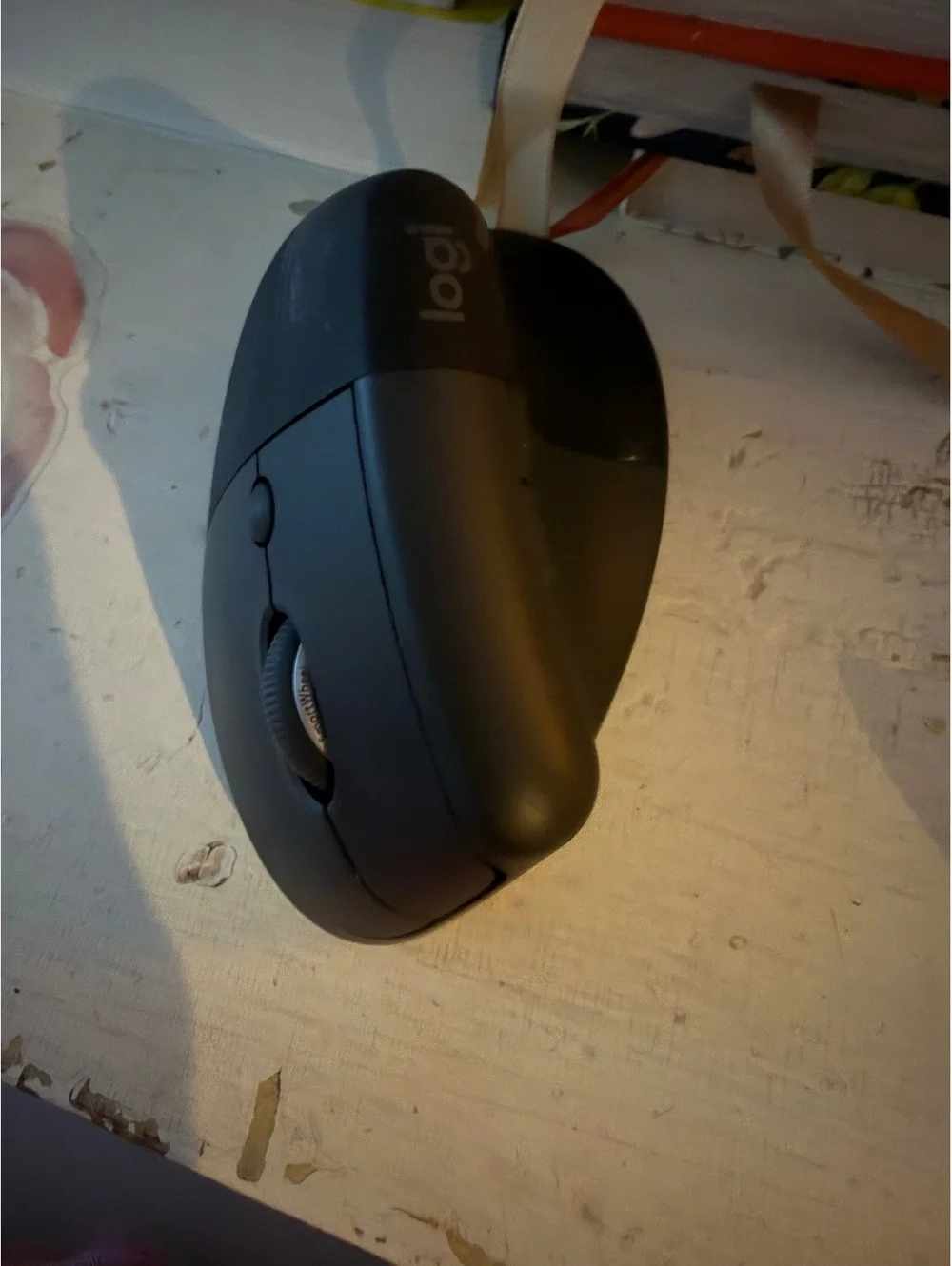 Logitech Lift Vertical Ergonomic Wireless Mouse Graphite Bluetooth & USB-A